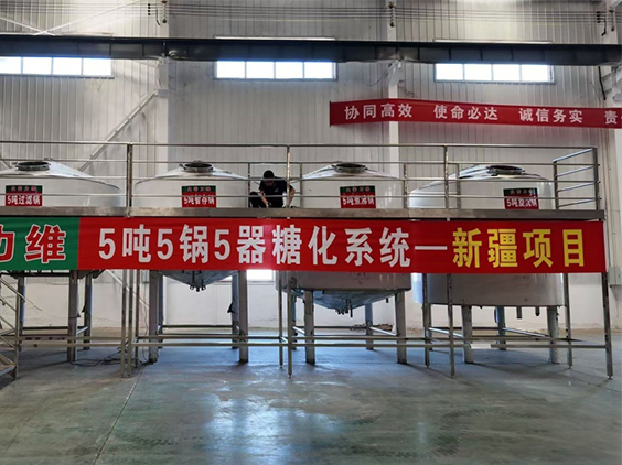 九龙坡精酿啤酒设备厂—5吨精酿啤酒设备—新疆项目